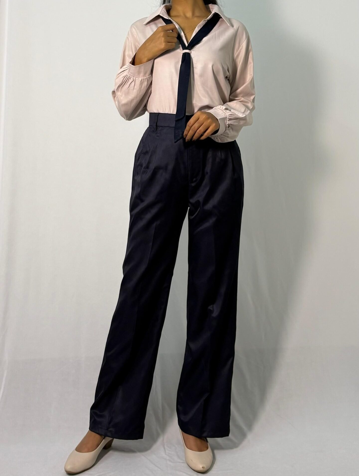 Meridian wide leg pant - Timeless navy